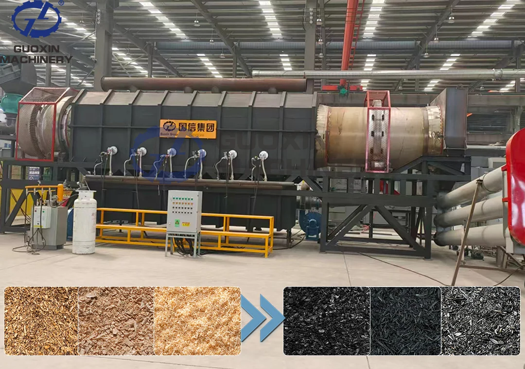 Sawdust Carbonization Furnace