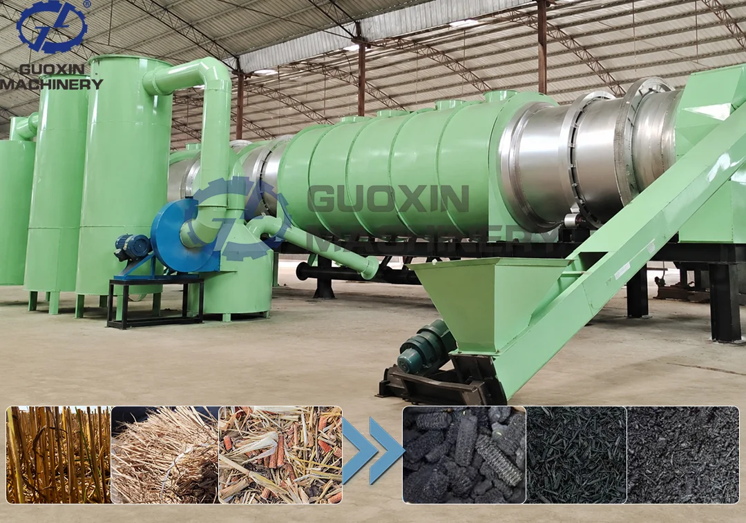 Straw Carbonization Furnace