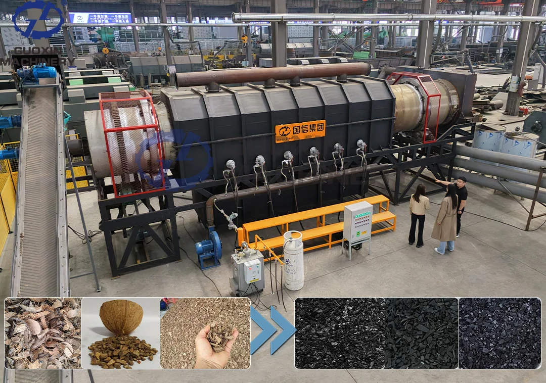 Coconut Shell Carbonization Furnace