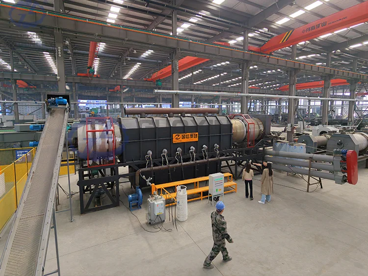 Continuous Carbonization Paint Removal Furnace in India