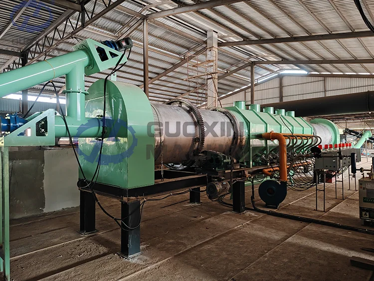 Palm Shell Carbonization Furnace Project in Malaysia