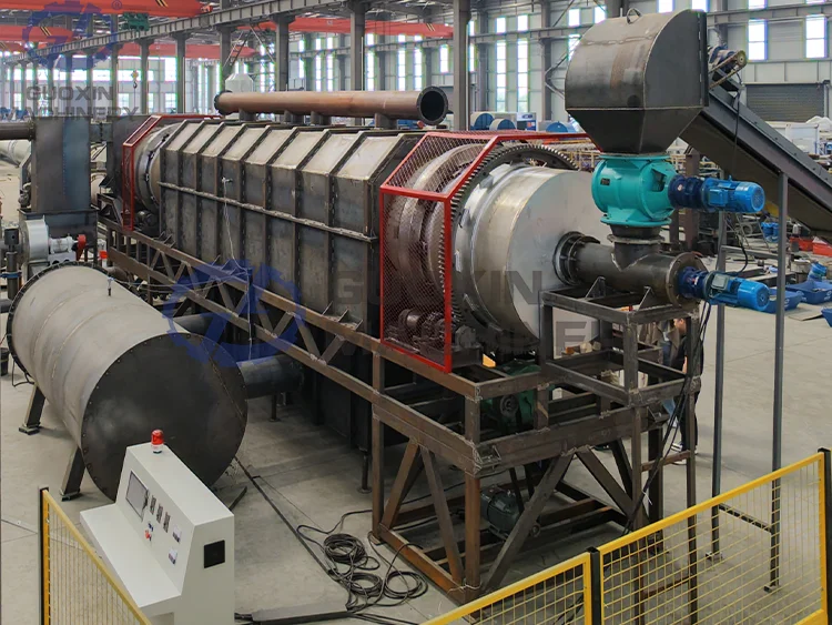 Coconut Shell Carbonization Production Line in Philippines