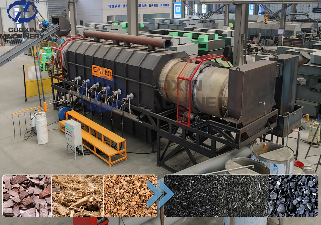 Biochar Carbonization Equipment