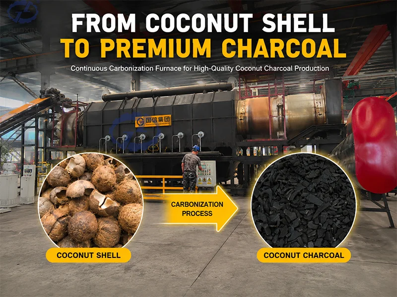 How to Coconut Shell as Charcoal?